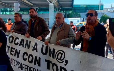Gremios aeronáuticos movilizan a Aeroparque por la «situación crítica» de la aviación comercial