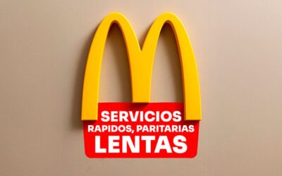 Servicios rápidos, paritarias lentas