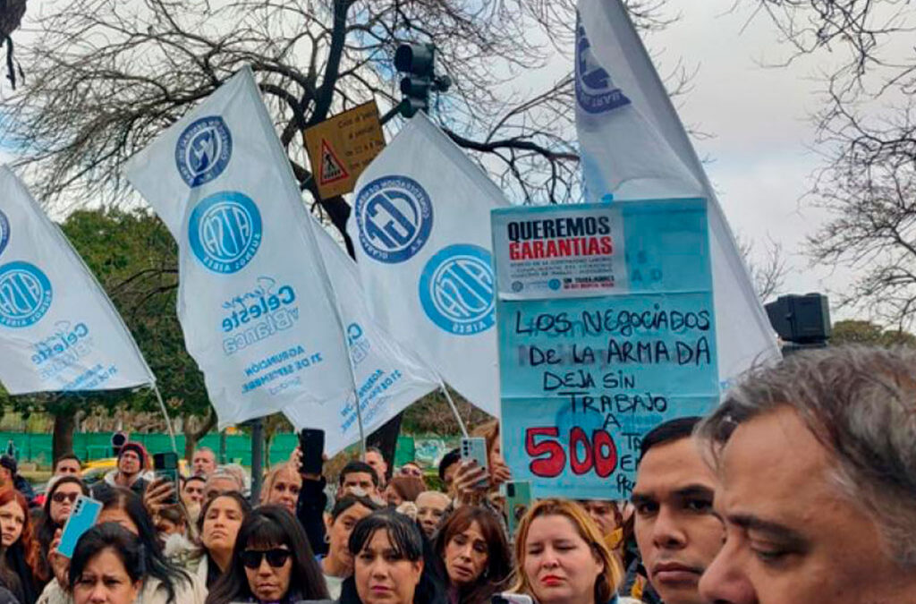 Convocan a un paro en el Hospital Naval por 500 puestos en riesgo tras el cierre de FUSANA