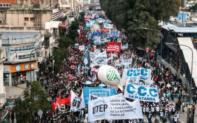 Sindicatos preparan una masiva movilización para el 7 de agosto por San Cayetano