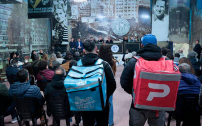 La CGT se acerca a trabajadores de delivery para impulsar sus derechos laborales