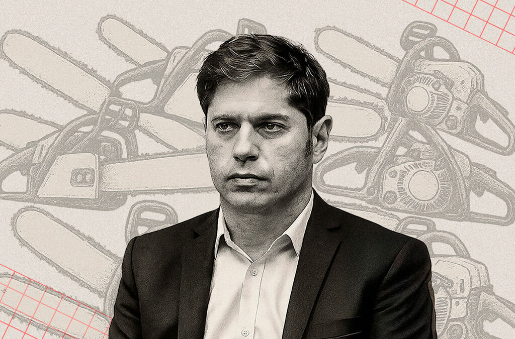 La motosierra silenciosa de Kicillof: los estatales bonaerenses ya perdieron un 120% en las paritarias