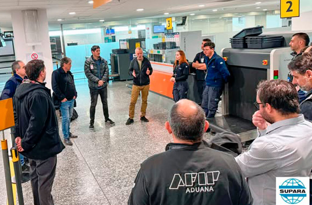 ELECCIONES: La CELESTE UNIDAD de SUPARA visita las Aduanas del país en el camino que legó Carlos SUEIRO