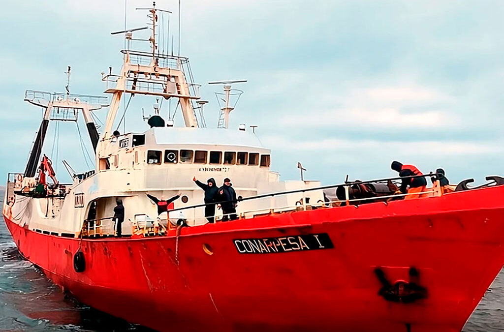 Tras la firma del acuerdo con el SOMU, los barcos comenzaron a zarpar desde Puerto Madryn para pescar langostino