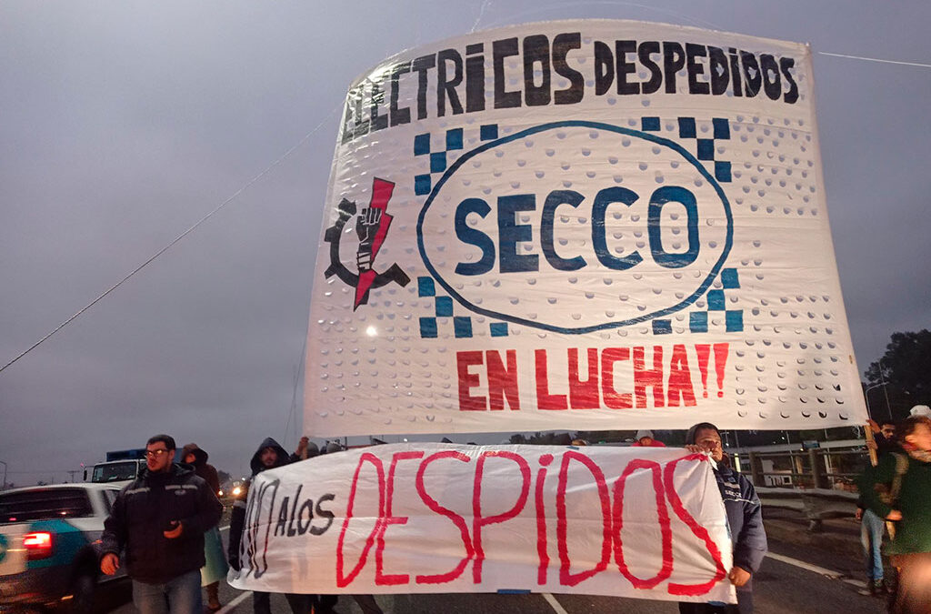 Industrias Secco denunció penalmente a trabajadores que protestan por despidos discriminatorios