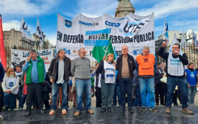 Gremios universitarios anuncian una semana de protestas con paro total por salarios