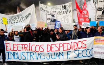 Tras represión y detenciones, Trabajo dictó la conciliación obligatoria en la empresa Juan F. Secco