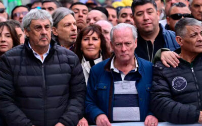 Andrés Rodríguez disparó un dardo directo a la Rosada: «El ajuste está marcando la destrucción de la Argentina»