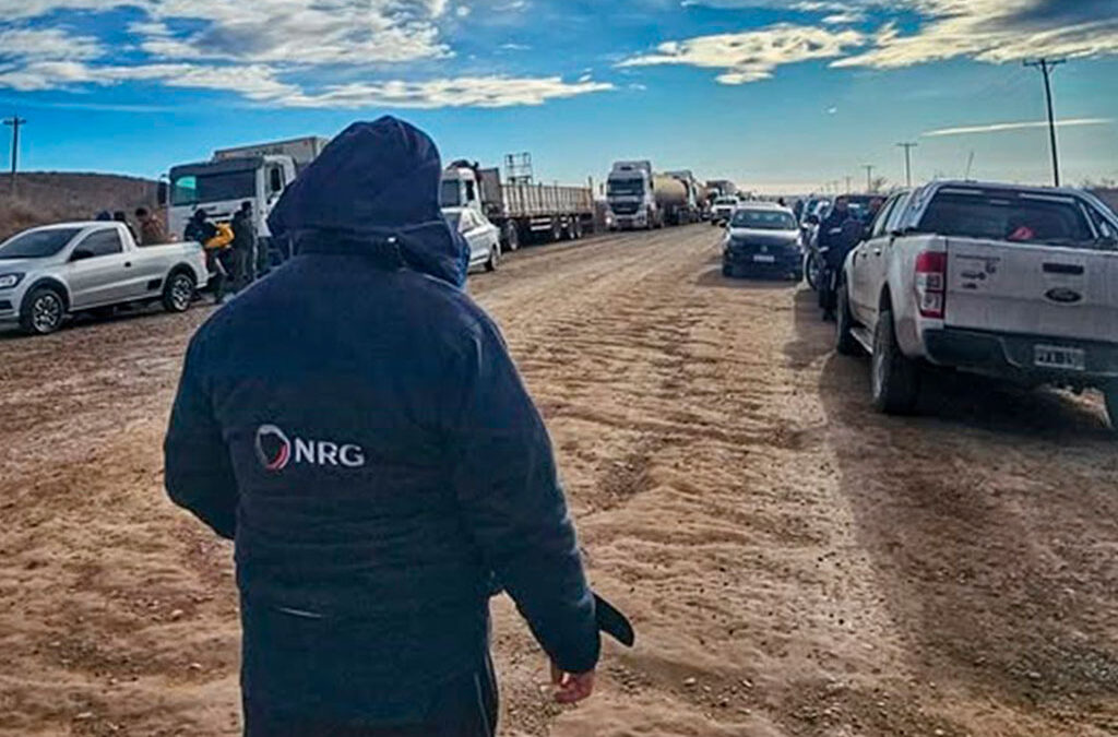 Camioneros inició un paro total en Vaca Muerta: «No vamos a permitir que extorsionen a los trabajadores»