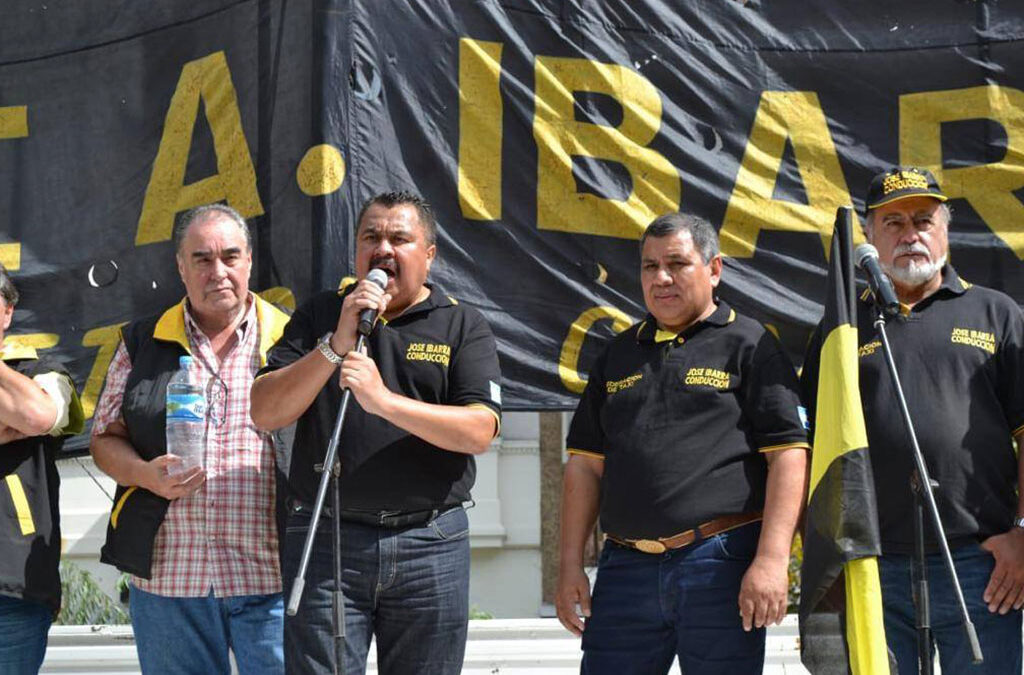 Las 62 Organizaciones suman al dirigente de taxistas José Ibarra en el tercer lugar de la lista de Unión Federal