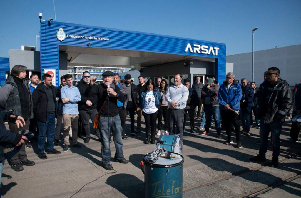 Gremio de las telecomunicaciones profundiza plan de lucha en ARSAT y convoca a un nuevo paro por paritarias
