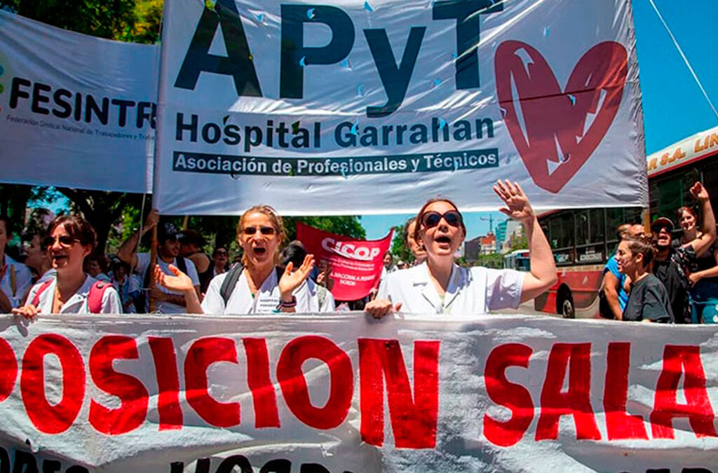 Trabajadores del Garrahan realizarán un nuevo paro y visitas a puertas abiertas para visibilizar su situación