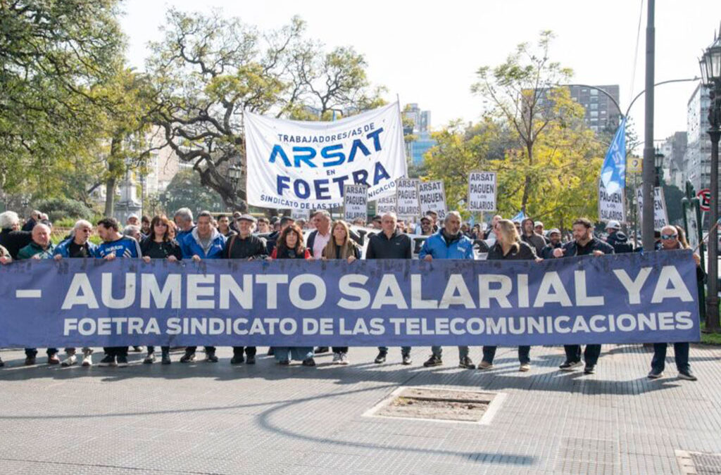 Se profundiza el conflicto en ARSAT: paro de 72 horas y movilización el 5 de septiembre