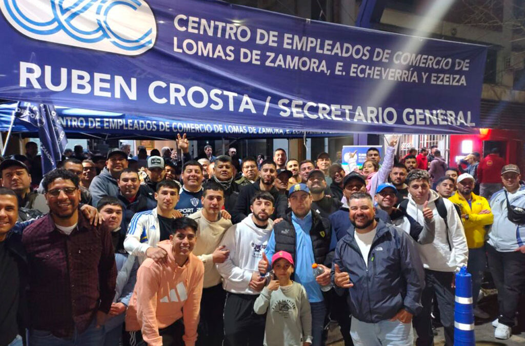 Sindicato mercantil de Lomas de Zamora respaldó a Crosta y aprobó el balance y memoria anual
