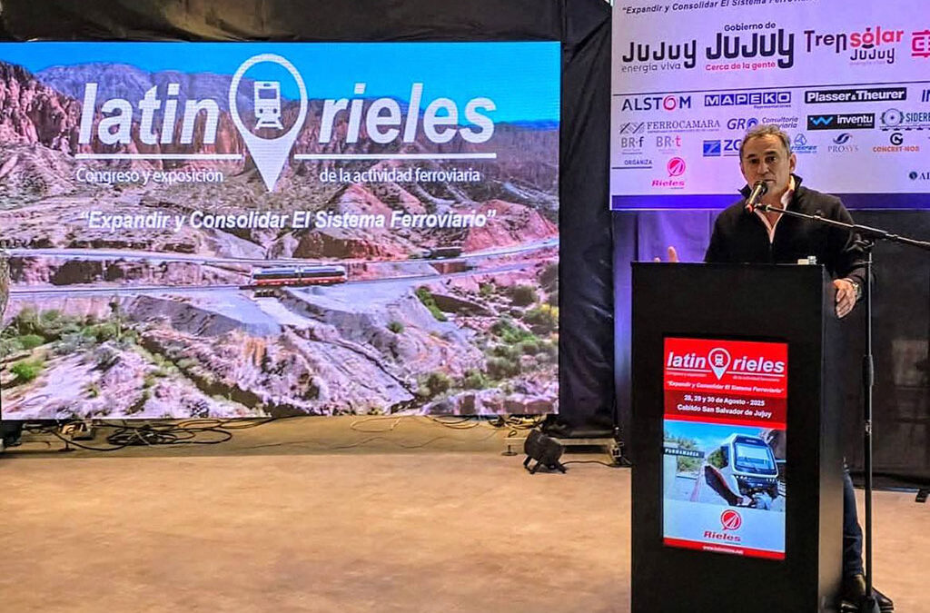 Sergio SASIA participó del 20° Congreso del Sector Ferroviario LATINRIELES 2025