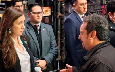 En el Día de la Industria, Villarruel visitó una fábrica de neumáticos: el gremio lo consideró «una verdadera provocación»