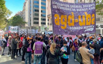 La docencia de la UBA anuncia una nueva semana de lucha por el salario y llevará clases públicas a Plaza de Mayo