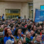 Trabajadores del Banco Nación reclaman la actualización de bono por el aniversario de la entidad