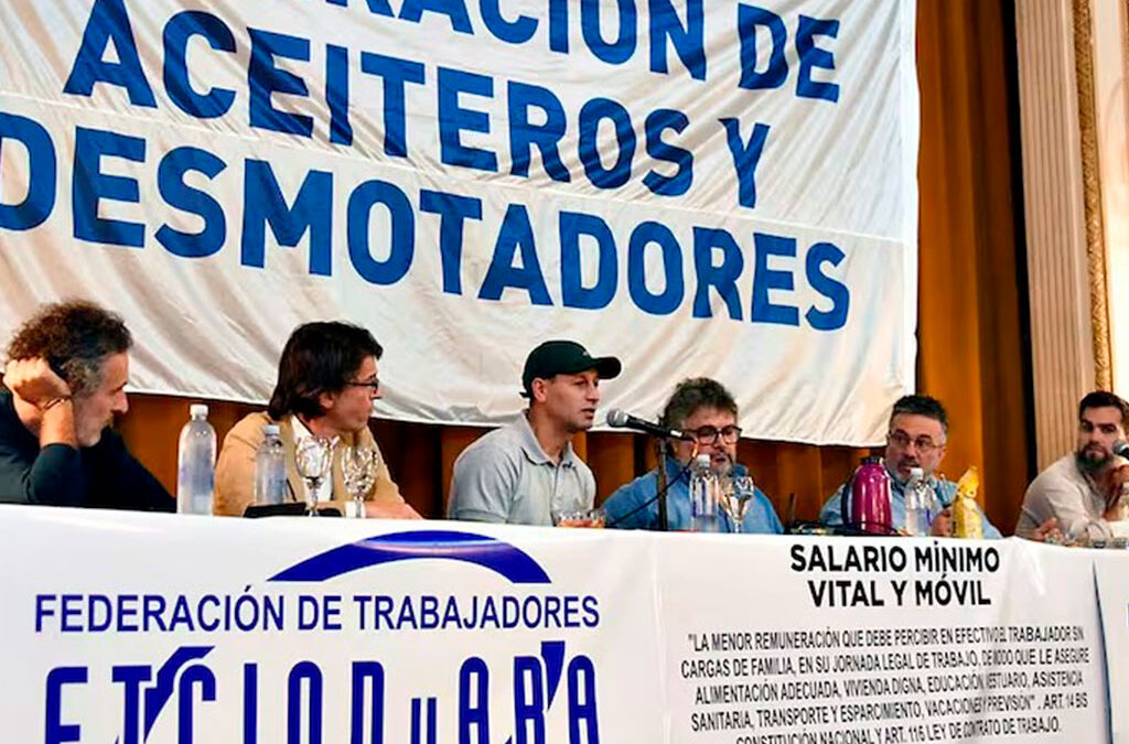 Paritaria: Aceiteros exigen reapertura urgente de la discusión salarial