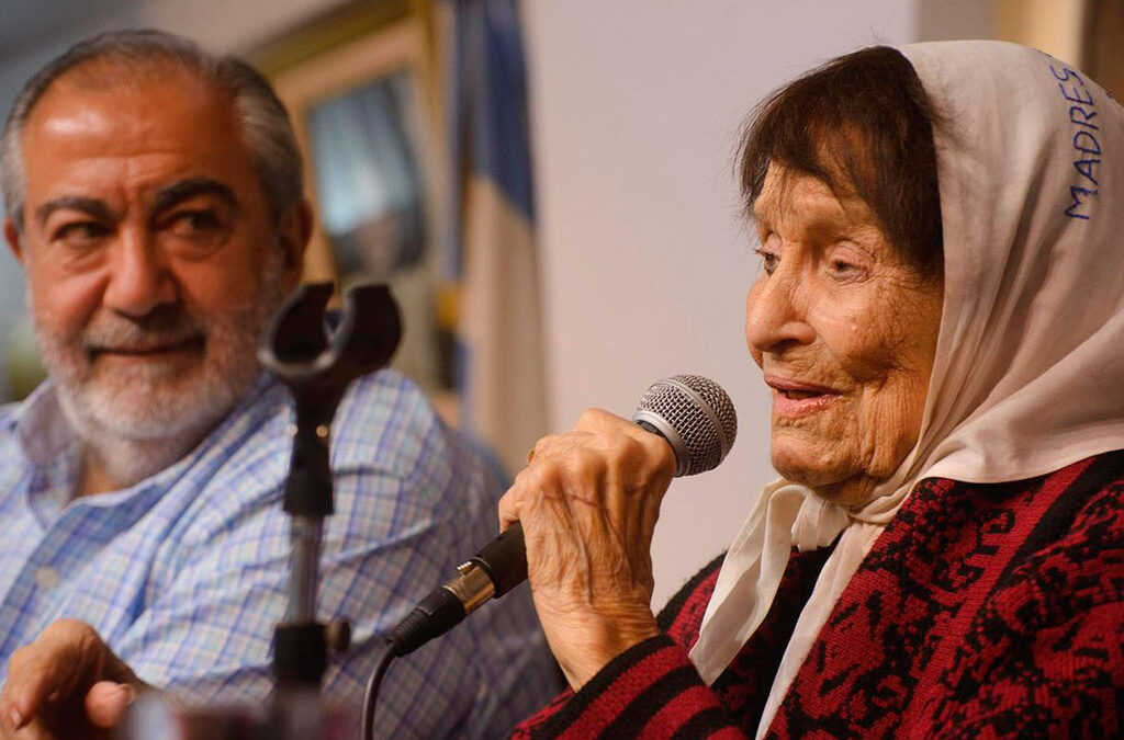 Por los 50 años del Golpe de Estado: la CGT firmó con Madres Línea Fundadora el convenio de uso compartido de un espacio de la ex Esma