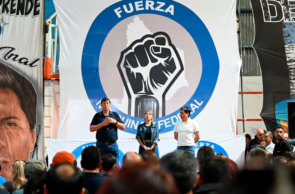 Rucci lanzó su partido político en Rincón de los Sauces y agrupa fuerzas en las localidades petroleras