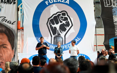 Rucci lanzó su partido político en Rincón de los Sauces y agrupa fuerzas en las localidades petroleras