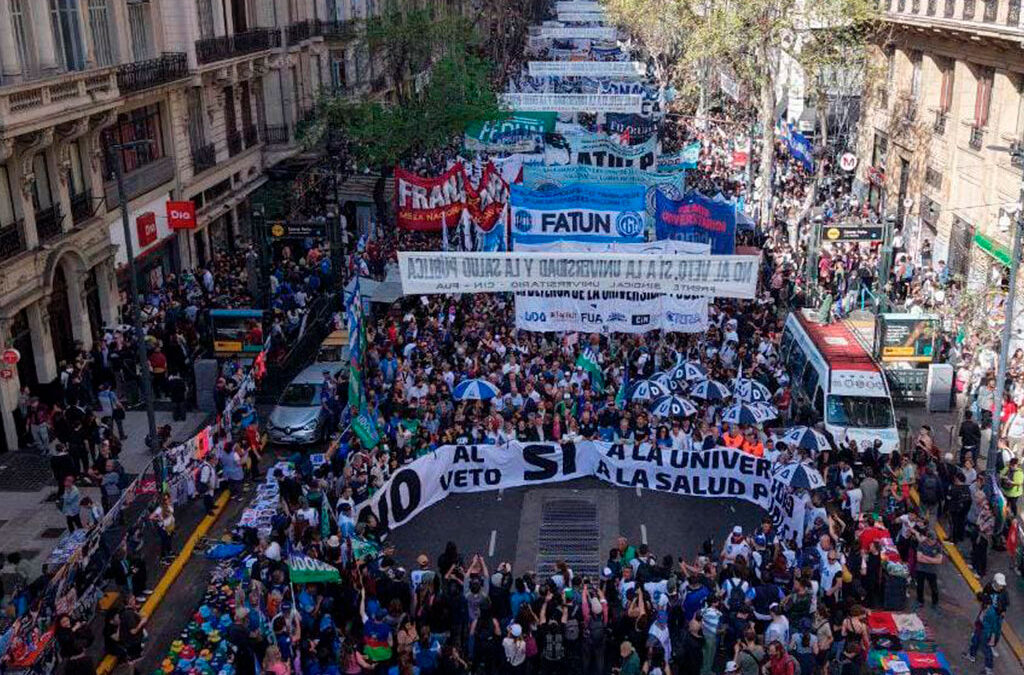Rechazo a los vetos de Milei: Nodocentes destacaron la victoria en Diputados como una “jornada histórica”