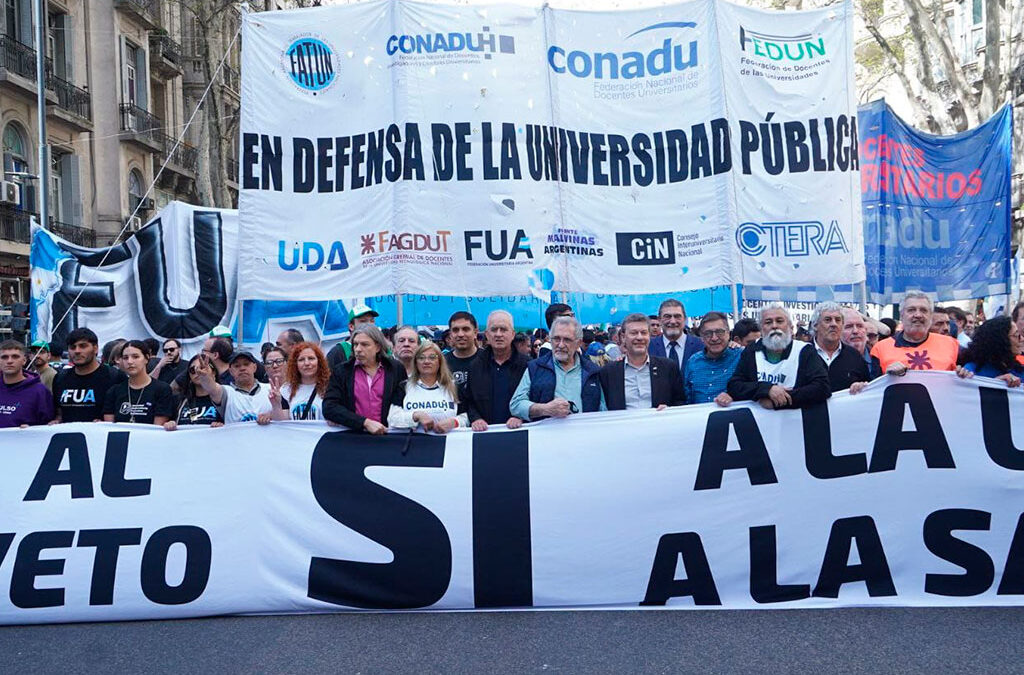 Docentes universitarios celebraron el rechazo a los vetos de Milei en Diputados: «Es un paso fundamental»