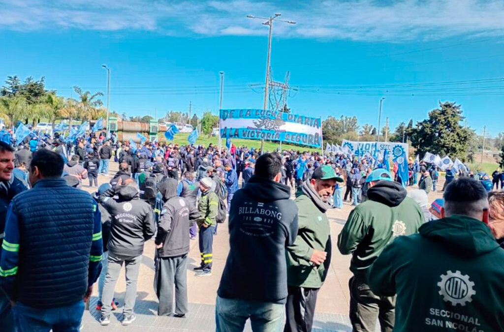 De «práctica desleal sindical» a «caza de brujas»: la UOM expone la tensión con empresas de Ternium