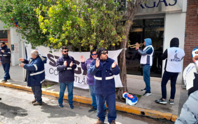 Trabajadores del gas se manifestaron en ENARGAS Mar del Plata y anuncian movilización a Capital Federal