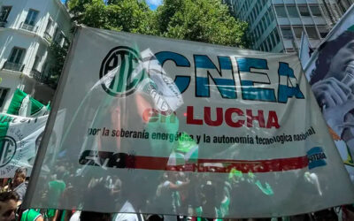 Con diferentes protestas en todo el país, trabajadores de la Comisión Nacional de Energía Atómica «repudiaron» la posible privatización de las centrales nucleares
