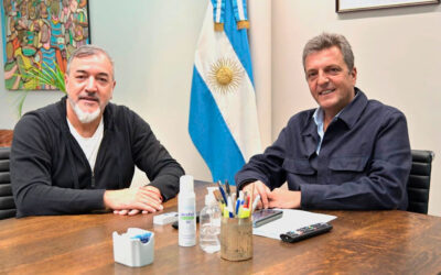 Sergio Massa se suma al llamado de ATE para construir una “nueva estatalidad”