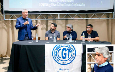 FUERZA PATRIA: Instó Plenario de la CGT Reg. Avellaneda Lanús con FERRARESI, CORREA, MOYANO (h) y JEREZ