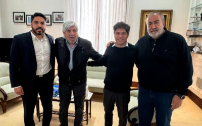 Daer y Moyano respaldaron a Kicillof y se consolida el operativo de campaña territorial con la CGT