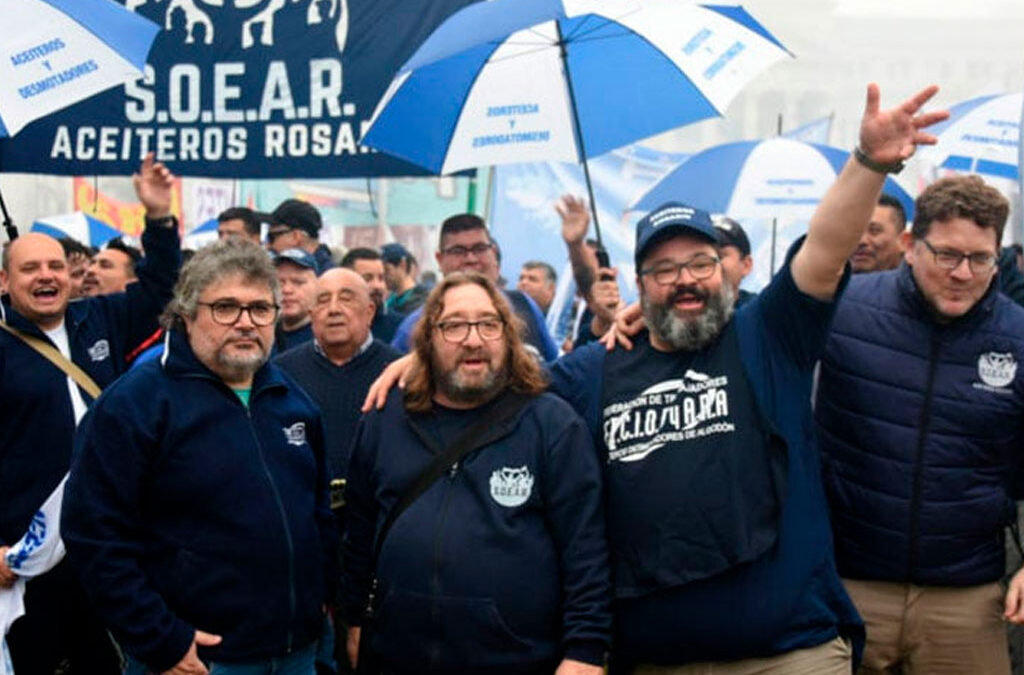 Aceiteros denunciaron un ataque a su sede: «El hecho demuestra planificación»