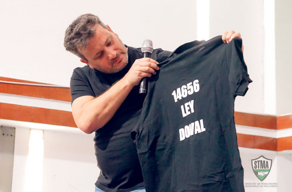 Doval asumió al frente de su gremio de base: «Reafirmamos nuestro compromiso para con las trabajadoras y los trabajadores municipales de Avellaneda»