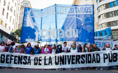 Paro docente: Con reclamos propios, Conadu se une a la medida de fuerza de CTERA