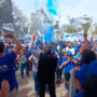 Masiva movilización de UPCN en Viedma para reclamar una mejor oferta salarial al gobierno rionegrino
