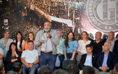 Unidad en lo público: la CGT mostró respaldo político junto a Kicillof en La Plata