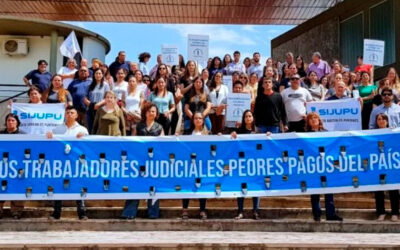 Judiciales puntanos reclaman paritarias y van al paro contra el gobierno de Poggi