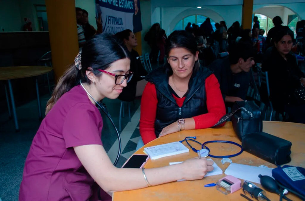 SOELSAC realizó una nueva jornada del programa “¡Estamos!” en Villa Dolores