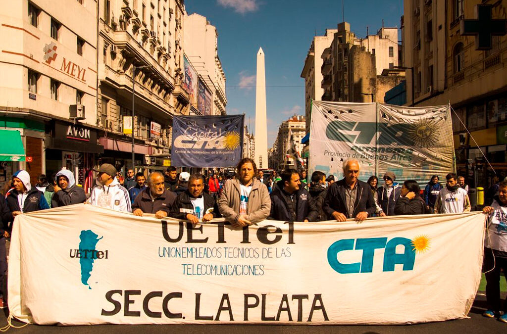 El Gobierno le otorgó la inscripción gremial al gremio de telefónicos de la CTA pero lo limitó a La Plata y Bahía Blanca: «Seguiremos luchando hasta tener la representación completa»