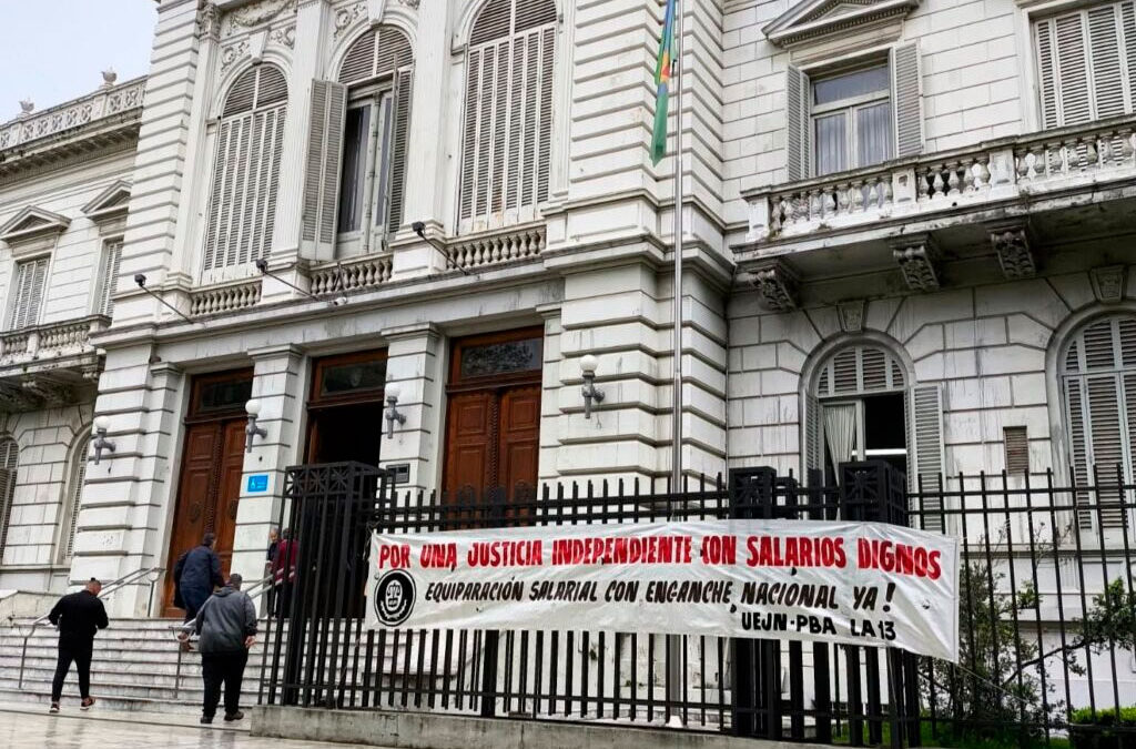 Judiciales bonaerenses marcharán por «dignidad» y exigen equiparación salarial con Nación
