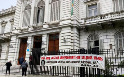Judiciales bonaerenses marcharán por «dignidad» y exigen equiparación salarial con Nación