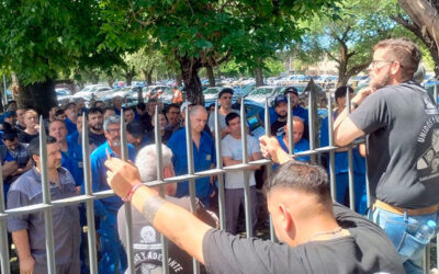 Delegados de trabajadores del neumático son impedidos de ingresar a FATE y también son sancionados