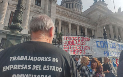 Ex empleados de SEGBA se sumaron al rechazo para que se frene la privatización de Nucleoeléctrica