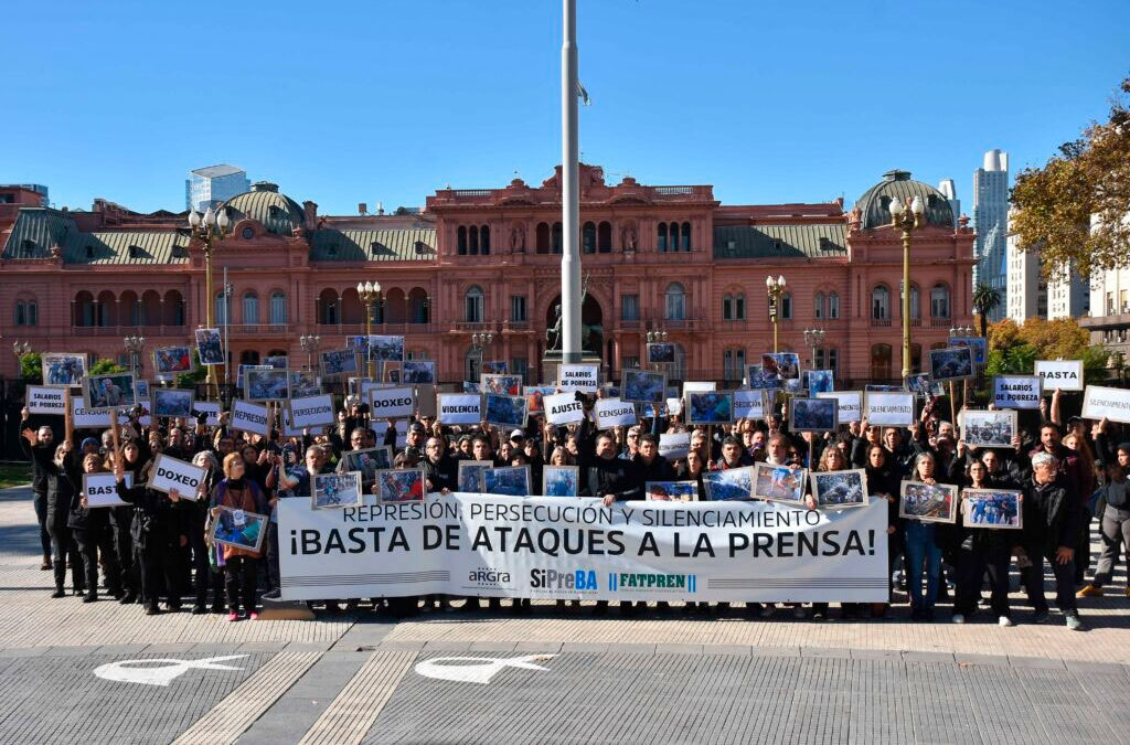 Gremios de prensa denunciarán ante la Corte Interamericana un «ataque sistemático» del Gobierno de Milei