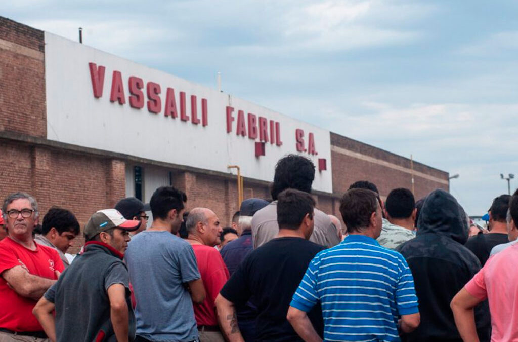 Vassalli: crece la inquietud en la UOM por nuevos incumplimientos y una planta paralizada