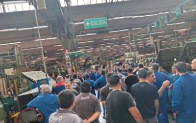 Fate suspendió a seis trabajadores en medio del conflicto salarial en el gremio del neumático que lleva casi un año