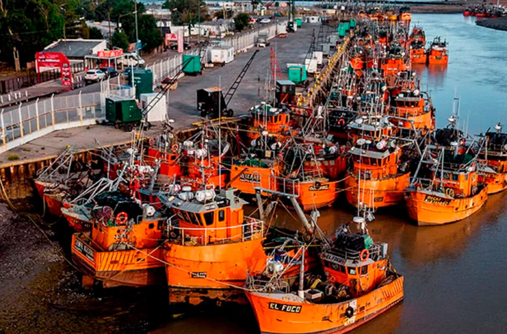 Conflicto gremial marítimo en Chubut: tensión por una medida que paralizó parte de la pesca de langostino